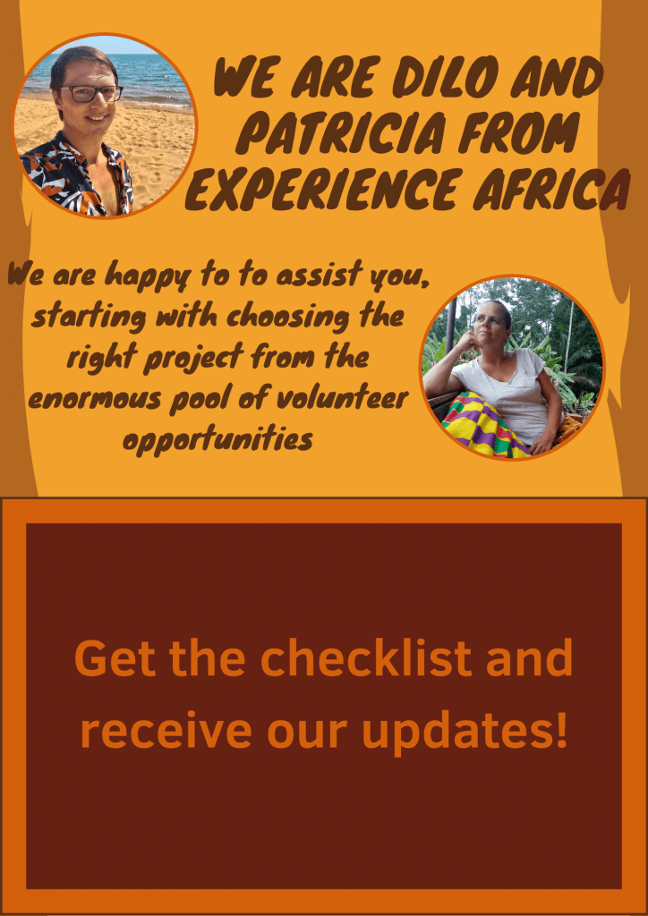 sign up for the newsletter and receive the Checklist, how do I choose the right volunteering project